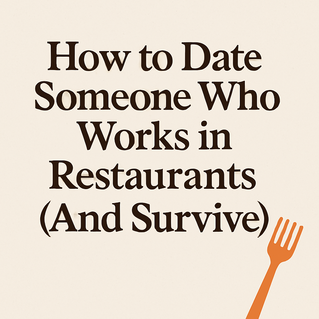 How to Date Someone Who Works in Restaurants (And Survive)